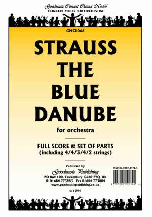 BLUE DANUBE (SCORE/PARTS) - STRAUSS (ORCHESTRA PACK) - GOOD MUSIC