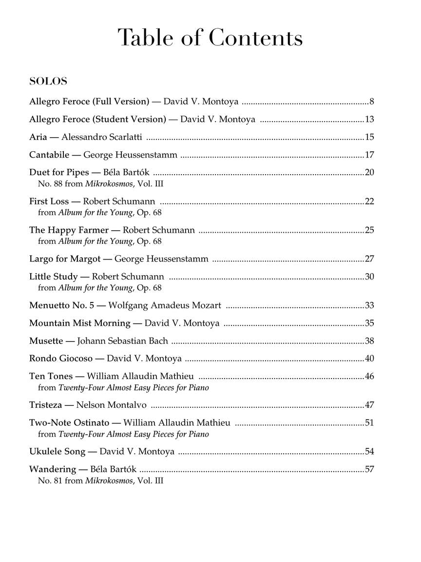 Solos and Duets for Classical Guitar - OLA - Centerstream Publications 1447614