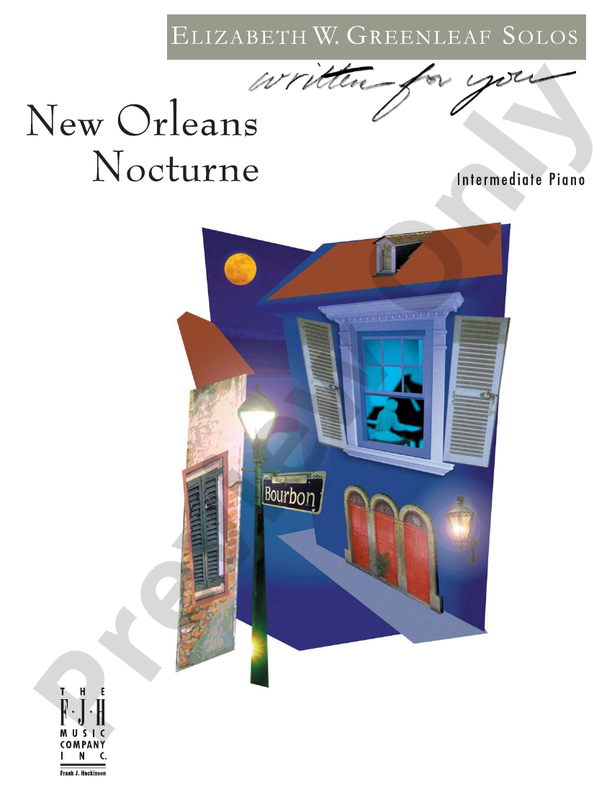 New Orleans Nocturne - Piano (Digital Download)