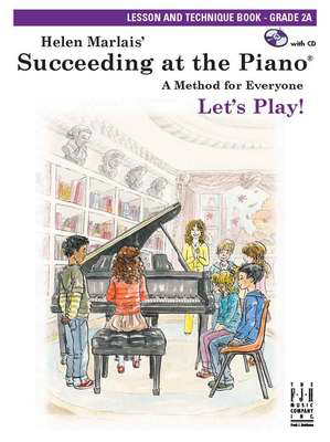 Succeeding At The Piano Gr 2A Lesson Tech Bk/Cd