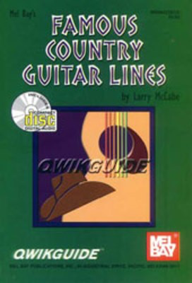 Famous Country Guitar Lines Bk/Cd Qwik Guide -