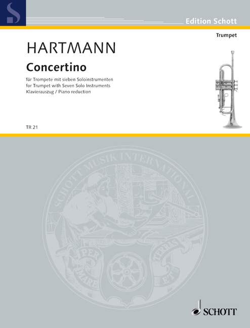 CONCERTINO FOR TRUMPET - HARTMANN - SCHOTT