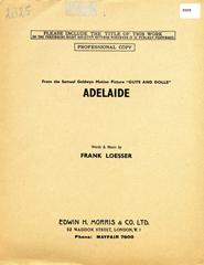 Adelaide (32068) - PVG (Digital Download)