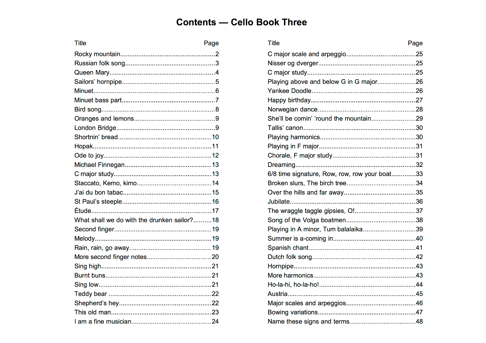 Flying Start for Strings Book 3 - Cello by Thorp Flying Strings FS049