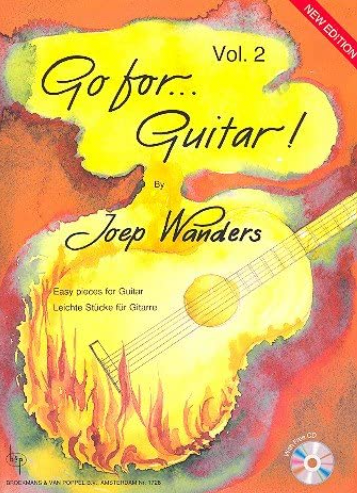GUITAR FESTIVAL VOL 2 FOR GUITAR BOOK/CD EDITION - WANDERS - GUITAR - BROEKMANS & VAN POPPEL