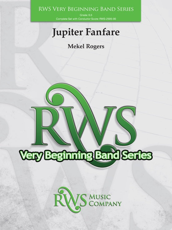 Jupiter Fanfare - Concert Band Conductor Score & Parts(Digital Download)