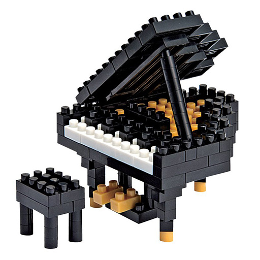 Nanoblock Black Grand Piano 2