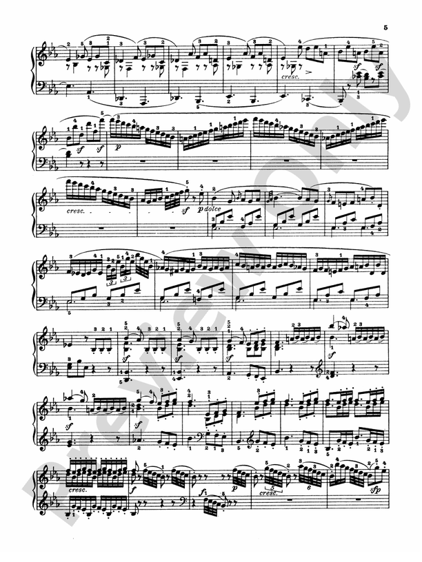 Beethoven - Various Piano Works, Including Complete Bagatelles - Piano Solo (Digital Download)