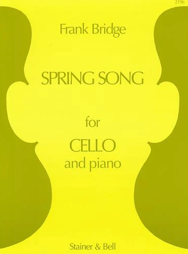 Bridge - Spring Song - Cello/Piano Accompaniment Stainer & Bell 2196