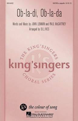 Ob-La-Di, Ob-La-Da - John Lennon|Paul McCartney - SATTBB Bill Ives Hal Leonard Choral Score Octavo