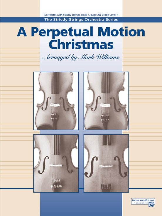 A Perpetual Motion Christmas – String Orchestra Conductor Score & Parts (Digital Download)