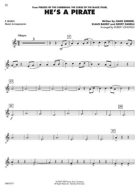 Essential Elements Disney Favorites - F Horn - Hal Leonard