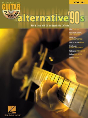 Alternative '90s - Guitar Play-Along Volume 51 - Guitar Hal Leonard Guitar TAB with Lyrics & Chords /CD