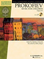 Prokofieff - Music for Children Op65 - Piano Solo - Book/OLA edited by Edwards - Schirmer 296755