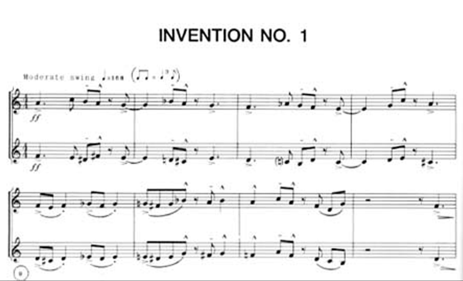 10 Jazz Inventions - Niehaus - Trumpet Kendor Music Trumpet Duet