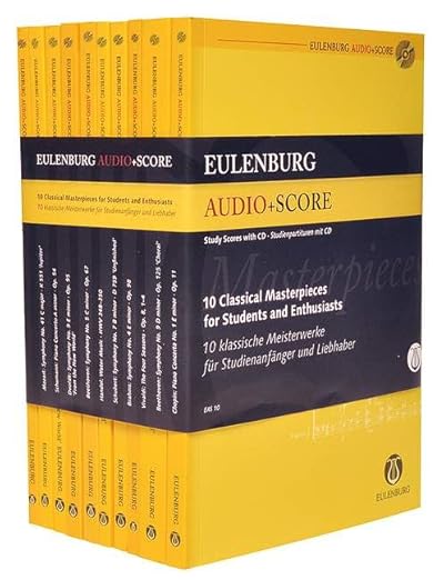 10 Classical Masterpieces Study Score Set