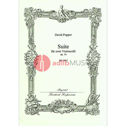 Popper - Suite Op16 - 2 Cellos Hofmeister FH2967