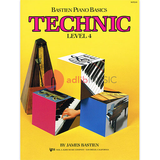 Bastien Piano Basics, Technic, Level 4 - James Bastien - Piano Neil A. Kjos Music Company