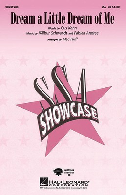 Dream a Little Dream of Me - Mac Huff Hal Leonard ShowTrax CD CD