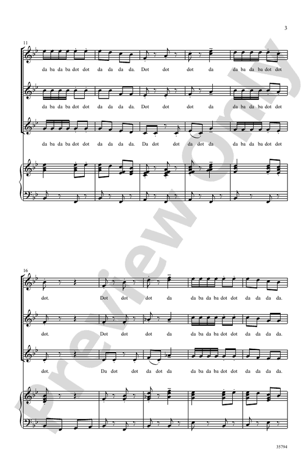 Bugler's Holiday – SSA Choral Octavo (Digital Download)