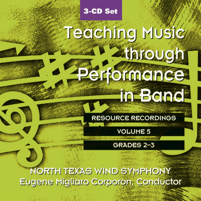 Teaching Music Through Perf Band Cd V5 Gr 2 & 3 -