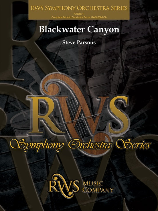 Blackwater Canyon - Full Orchestra Conductor Score & Parts (Digital Download)