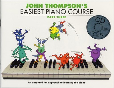 John Thompson's Easiest Piano Course - Part 3 Book/OLA - Willis Music