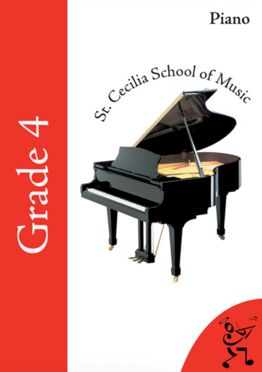 St Cecilia School of Music (SCSM) Piano Examination Book - Grade Four
