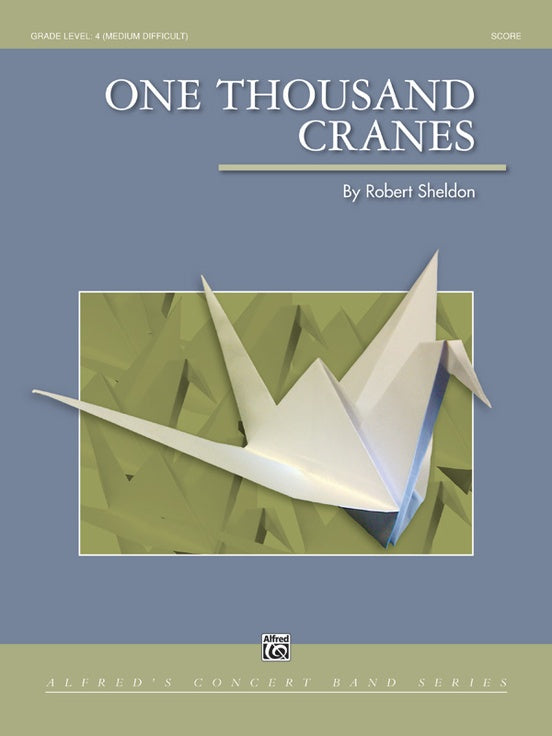 One Thousand Cranes - Concert Band Conductor Score & Parts (Digital Download)