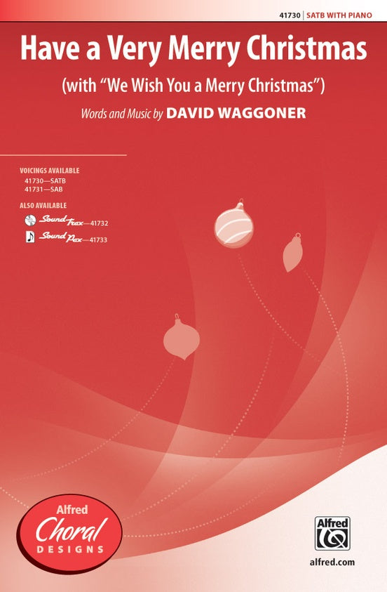 Have a Very Merry Christmas – SATB Choral Octavo (Digital Download)