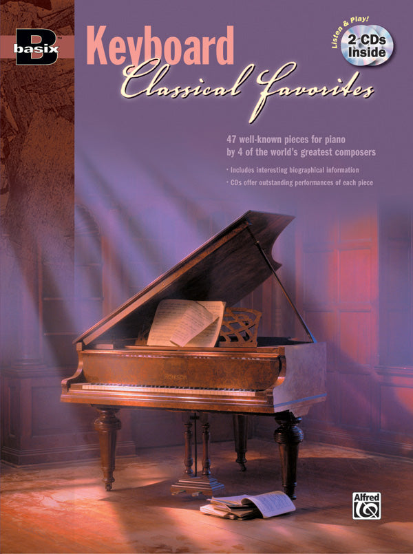 Basix Keyboard Classical Favorites Book/CD Set