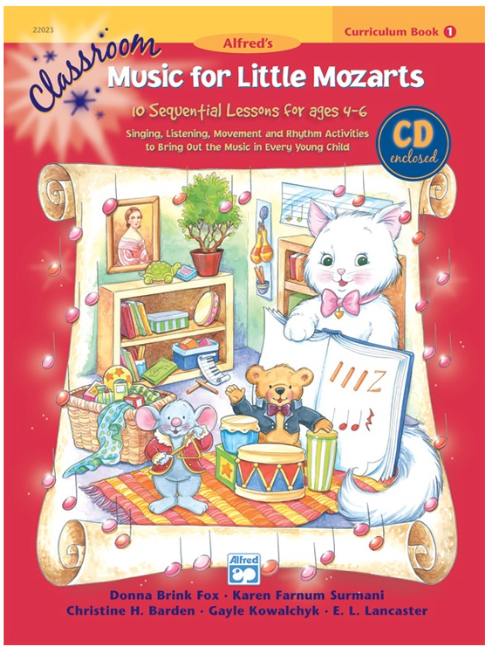 Classroom Music for Little Mozarts 1 BK/CD