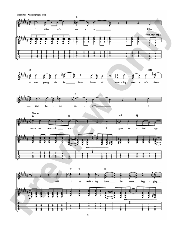 Android - Guitar TAB (Digital Download)