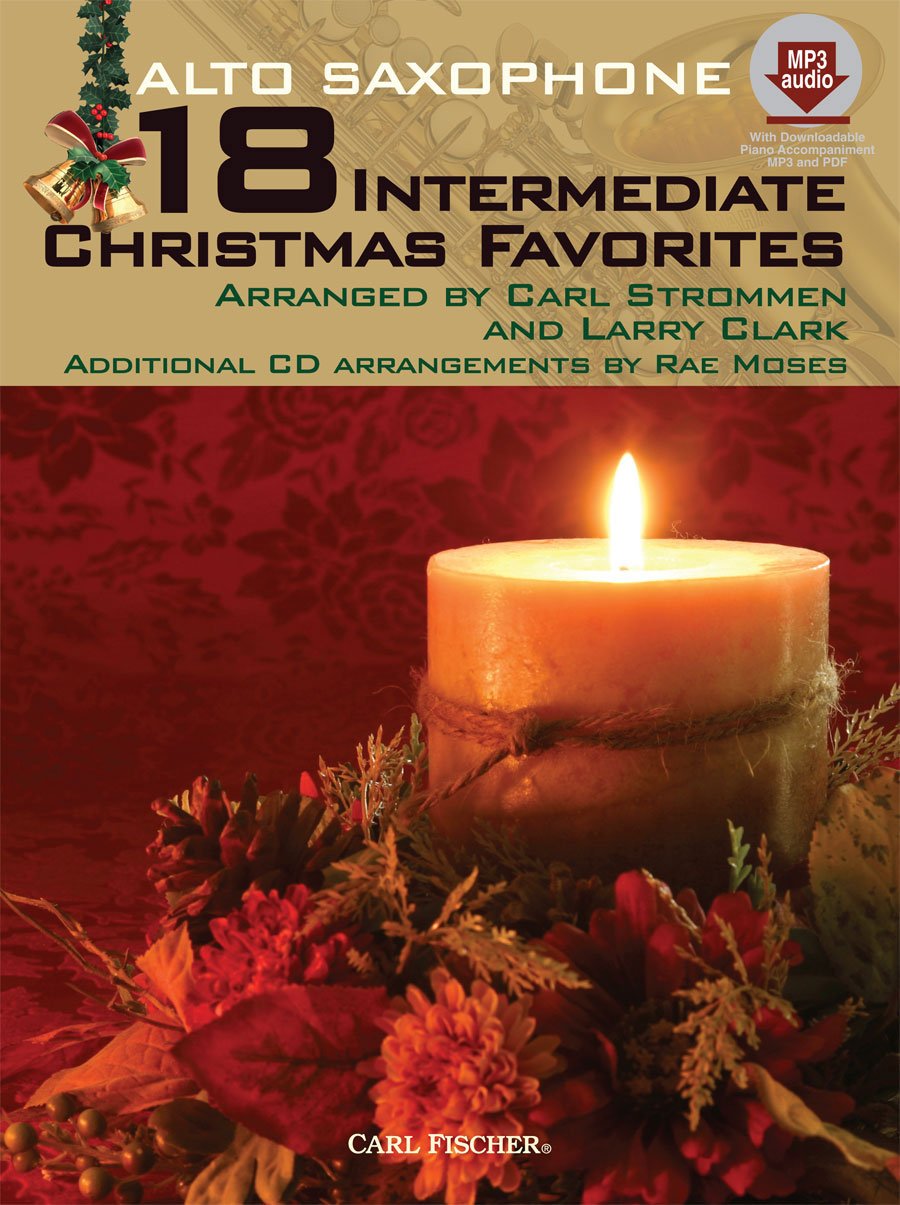 18 Intermediate Chistmas Favorites Asax Book/OA