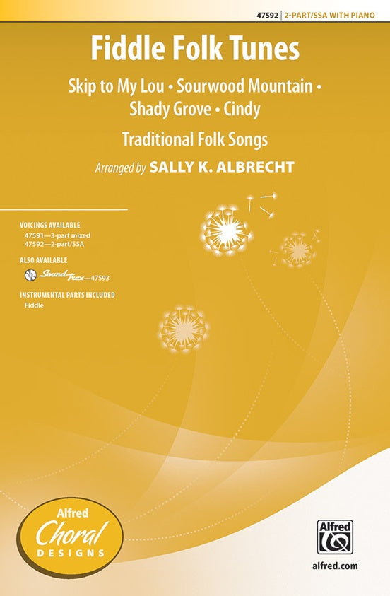 Fiddle Folk Tunes – 2-Part Choral Octavo (Digital Download)