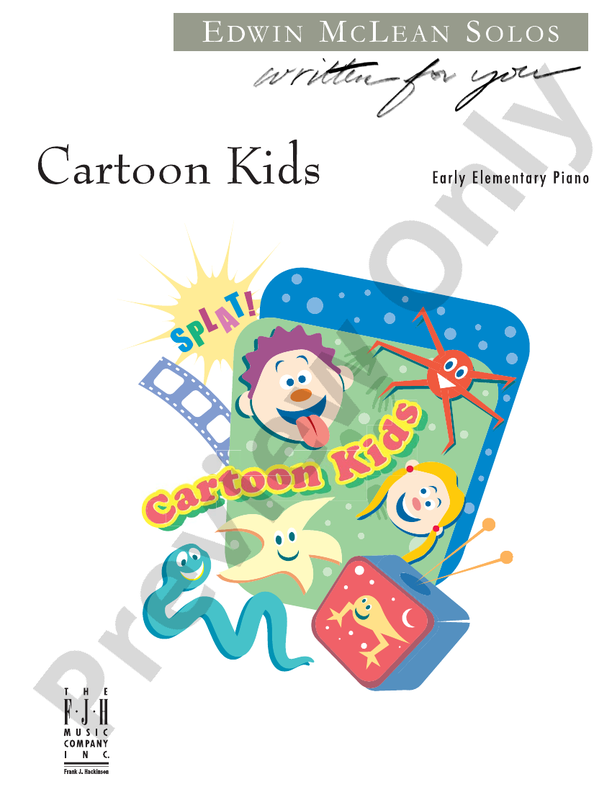 Cartoon Kids - Piano (Digital Download)