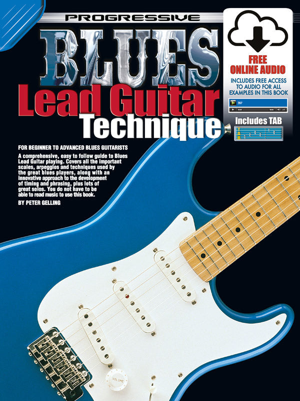 Progressive Blues Lead Guitar Technique Bk/OLA