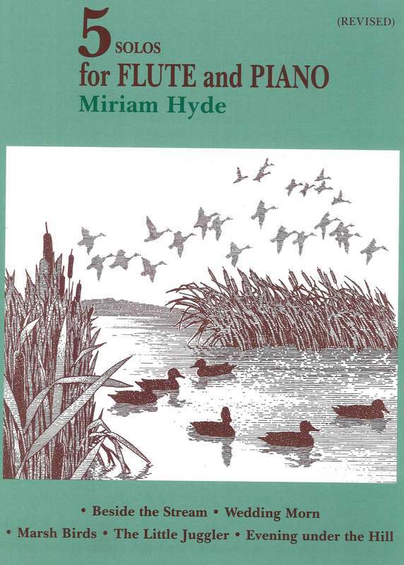 Hyde - 5 Solos - Flute/Piano Accompaniment EMI Music Publishing E54464