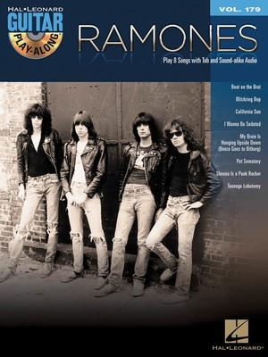 Ramones - Guitar Play-Along Volume 179 - Guitar Hal Leonard Guitar TAB with Lyrics & Chords /CD