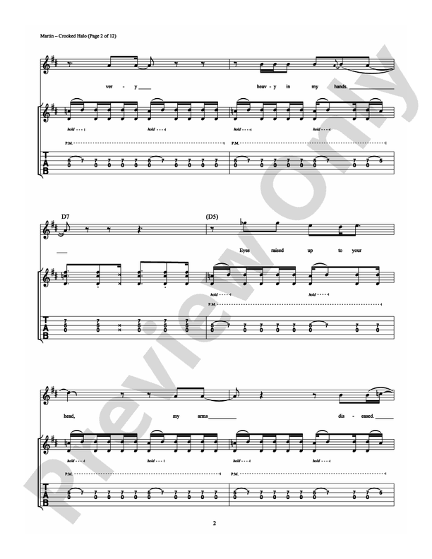 Crooked Halo - Guitar TAB (Digital Download)