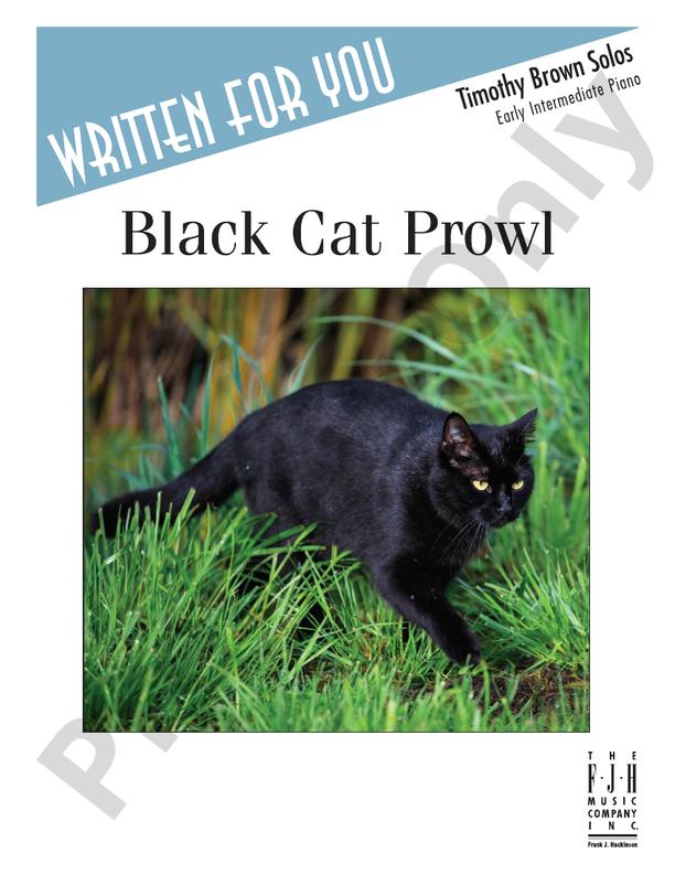 Black Cat Prowl - Piano (Digital Download)