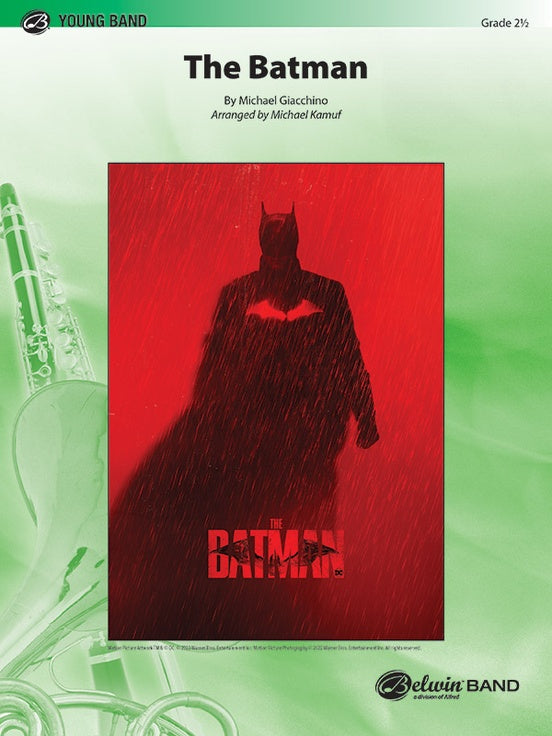 The Batman – Concert Band Conductor Score & Parts (Digital Download)