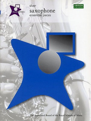 Music Medals Saxophone Ensemble Pieces Silver