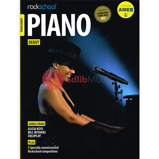 Rockschool Piano 2015-2019 Debut - Piano/Audio Access Online RSK200001