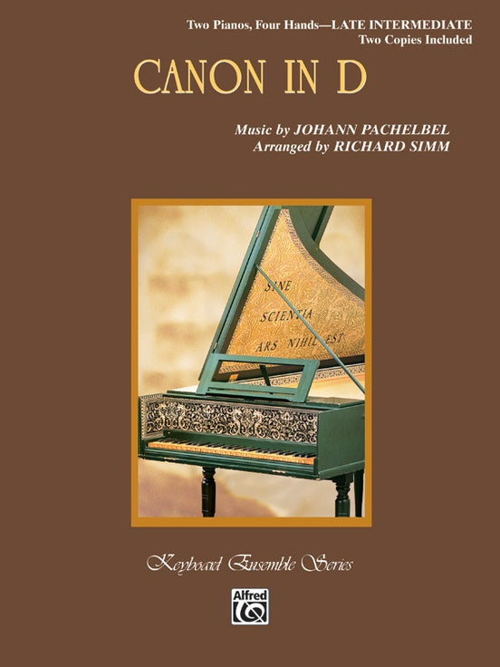 Canon in D - 2 Pianos, 4 Hands (Digital Download)