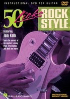 50 Licks Rock Style - Guitar Hal Leonard DVD