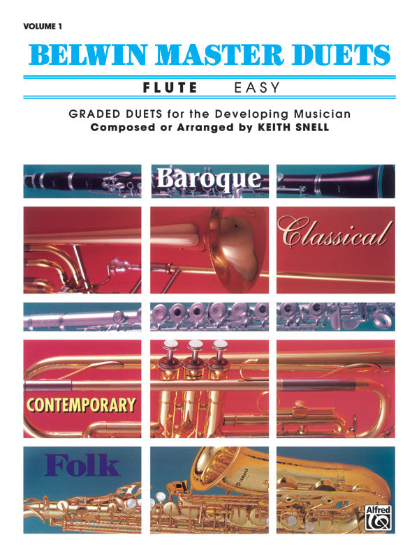 BELWIN MASTER DUETS EASY BK 1 FLUTE