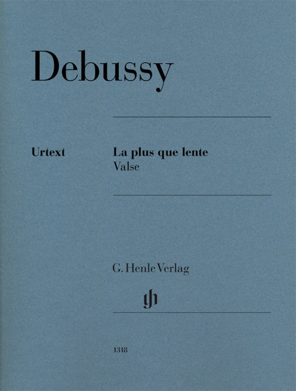 Debussy - La Plus Que Lente - Piano Solo Henle HN1318