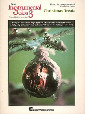 Christmas Treats - Easy Instrumental Solos 3 - Various - Piano John Edmondson Hal Leonard Piano Accompaniment