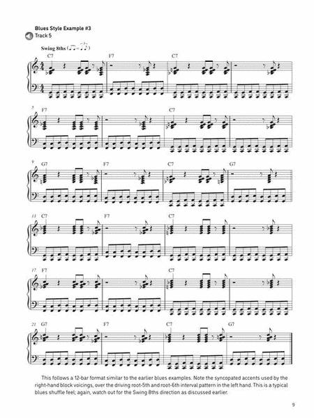 Piano Chord Voicings in All Styles - Piano/Audio Access Online Hal Leonard 365842